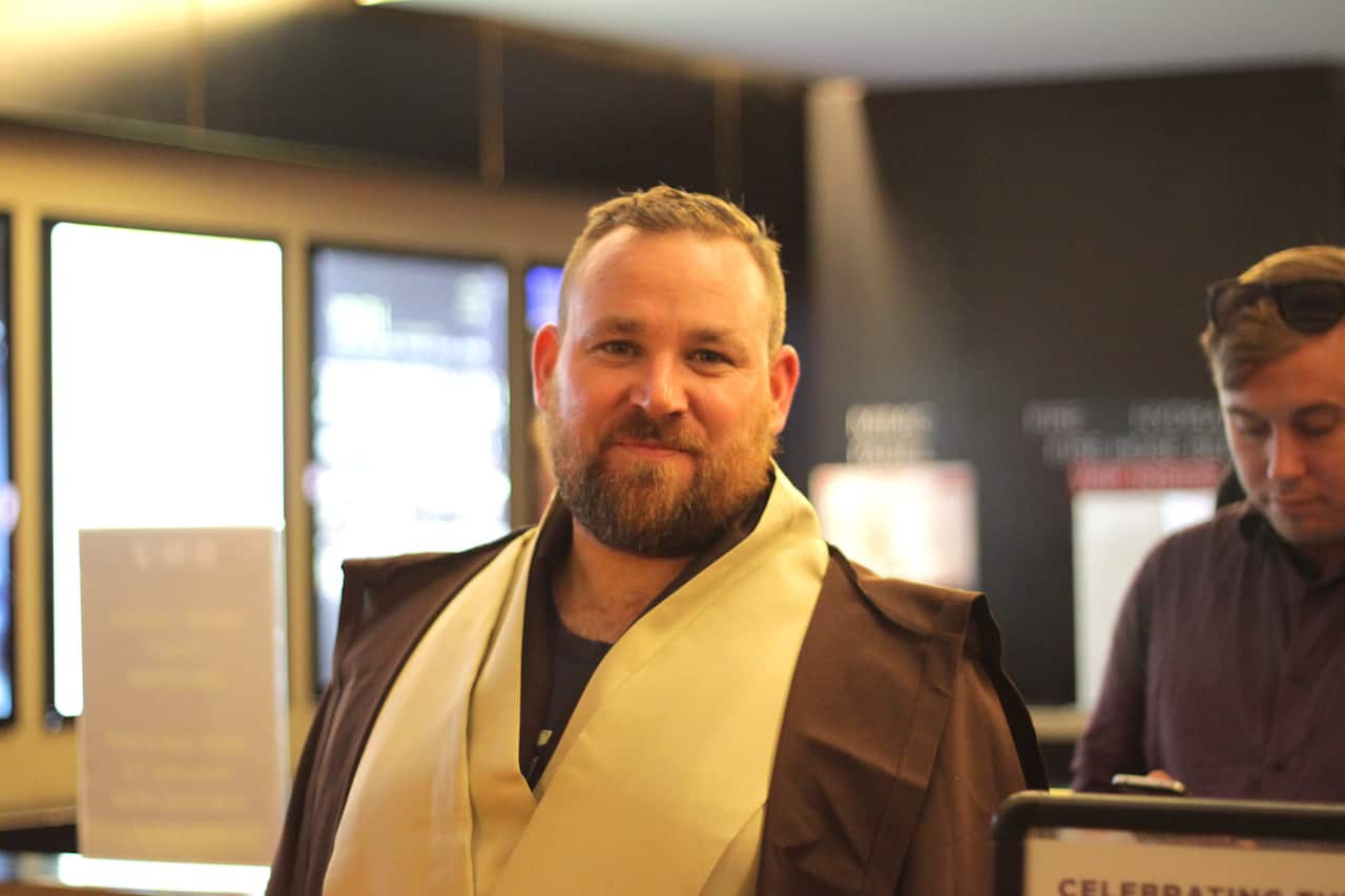 Ed has been a Star Wars fan since childhood.