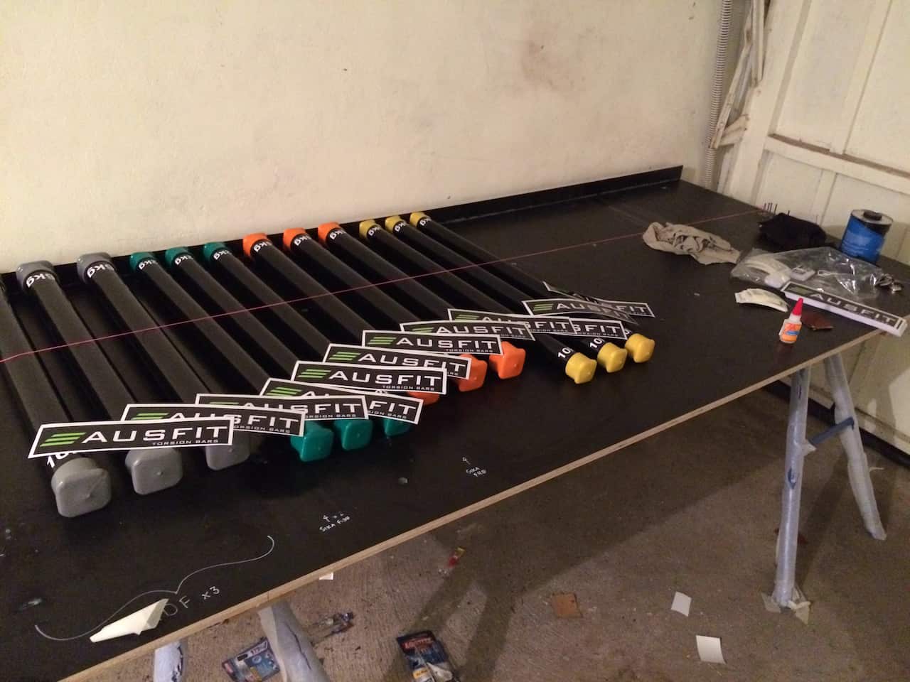 Anthony started making the bars out of his garage in North Sydney.