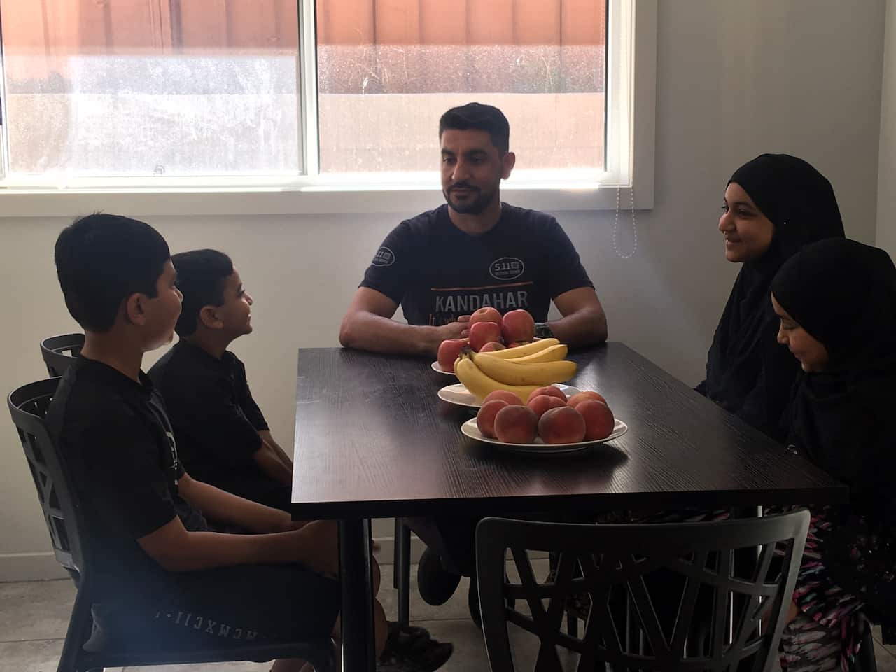 Ahmad and his family