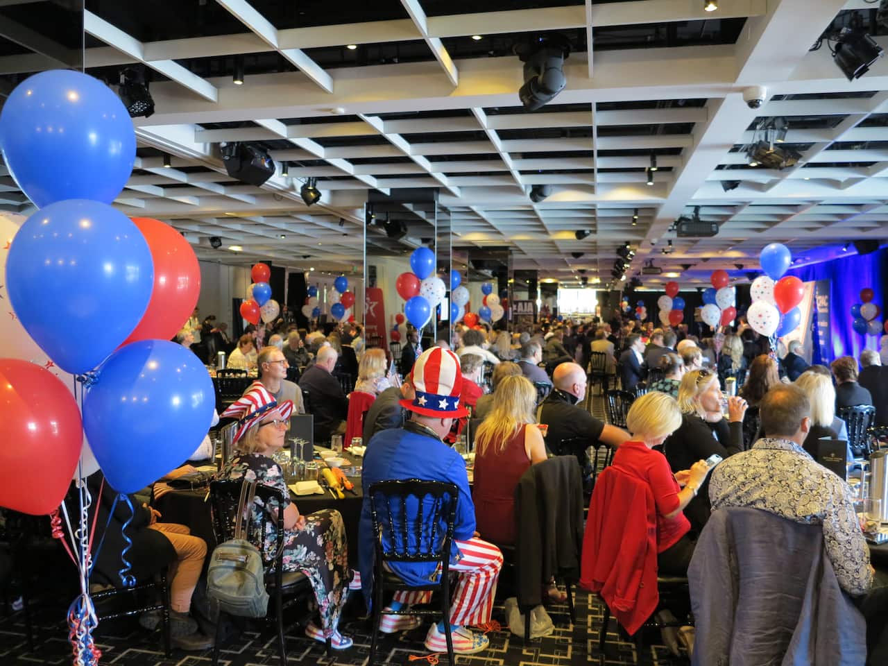 Attendees at the CPAC event in Sydney on Wednesday.