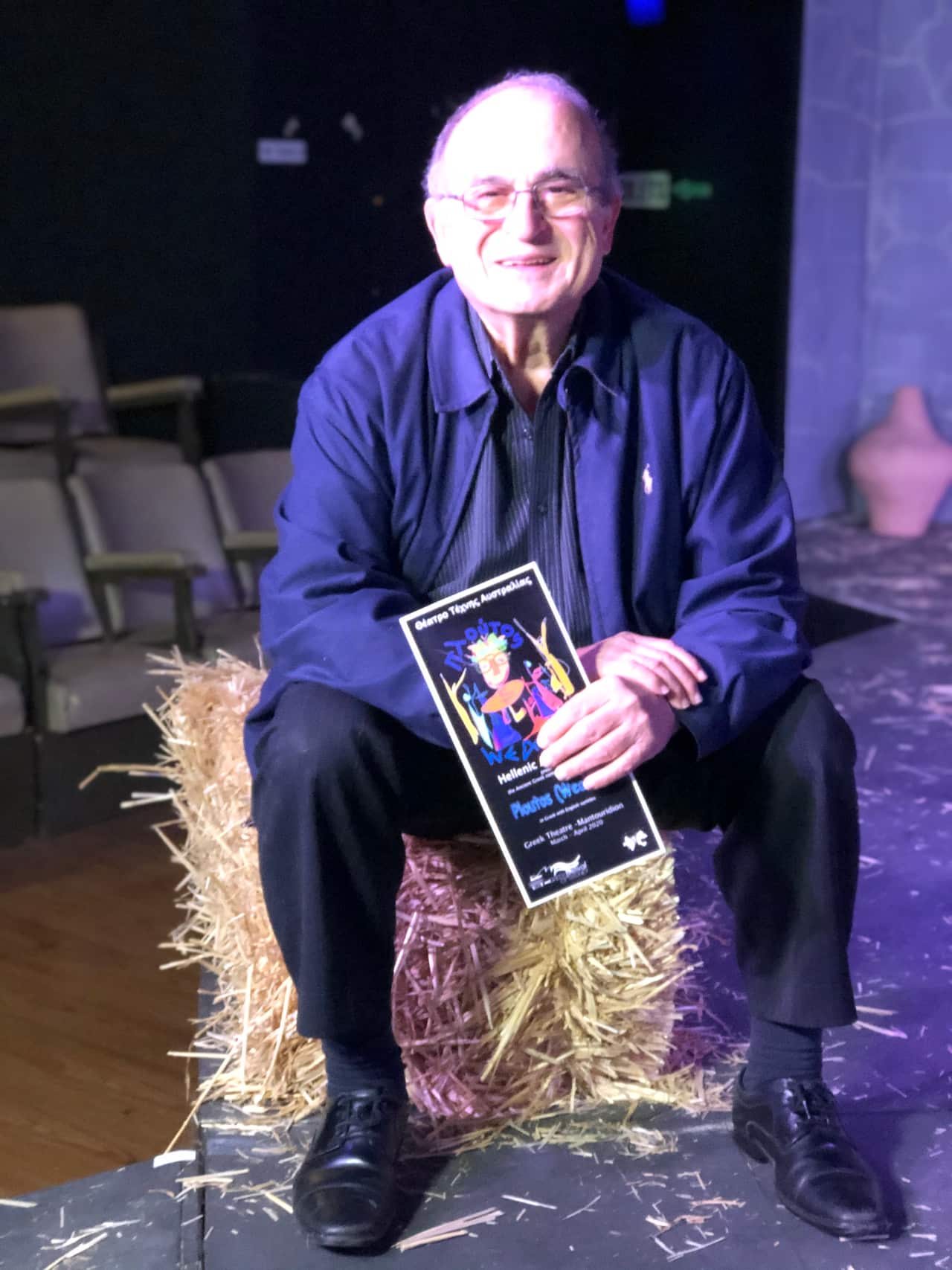 Hellenic Art Theatre's artistic director Stavros Economidis