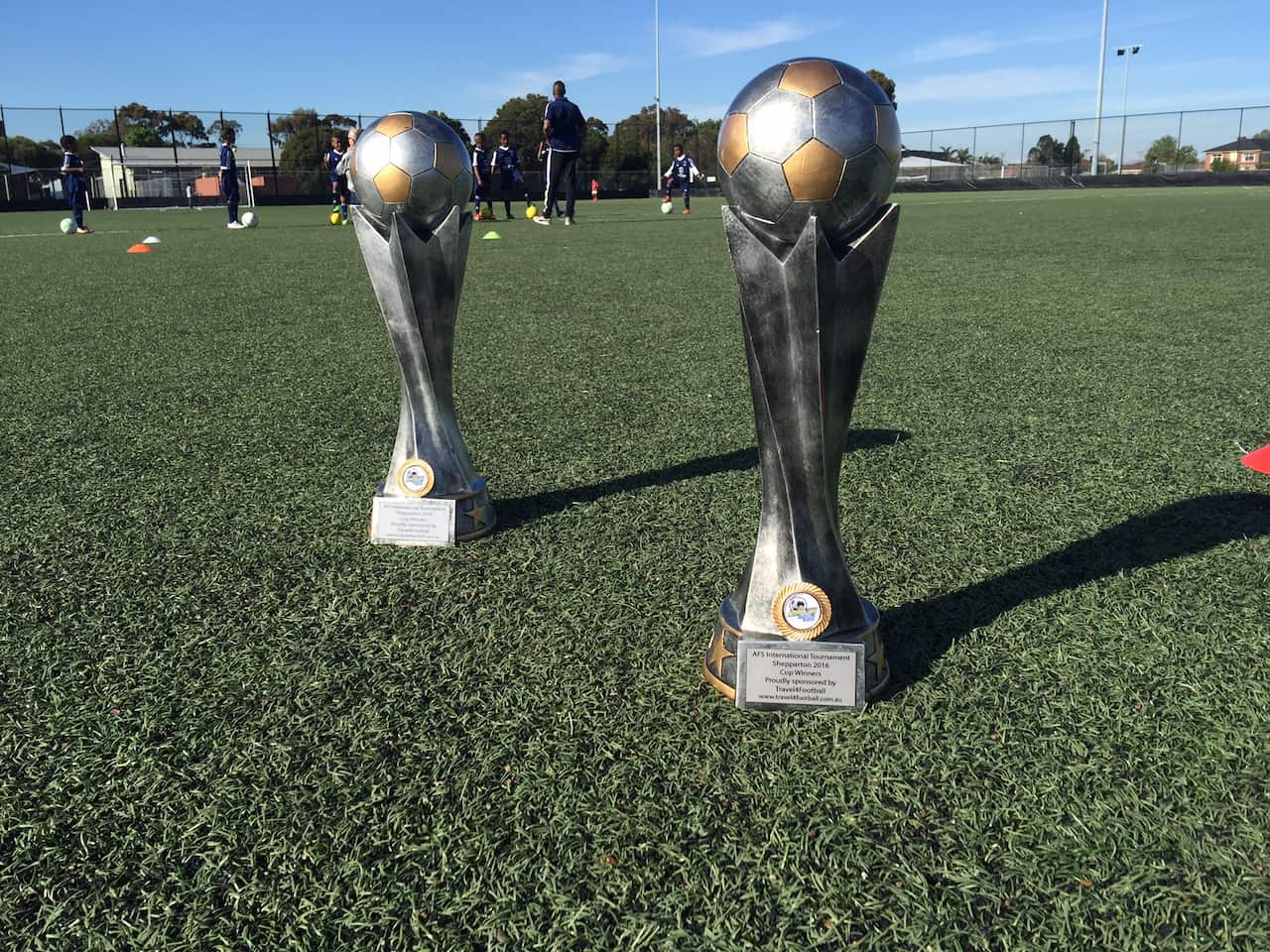 Just two of seven cups won by the team