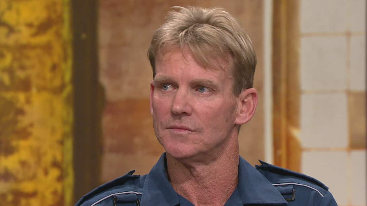 Rescue paramedic Peter Davidson