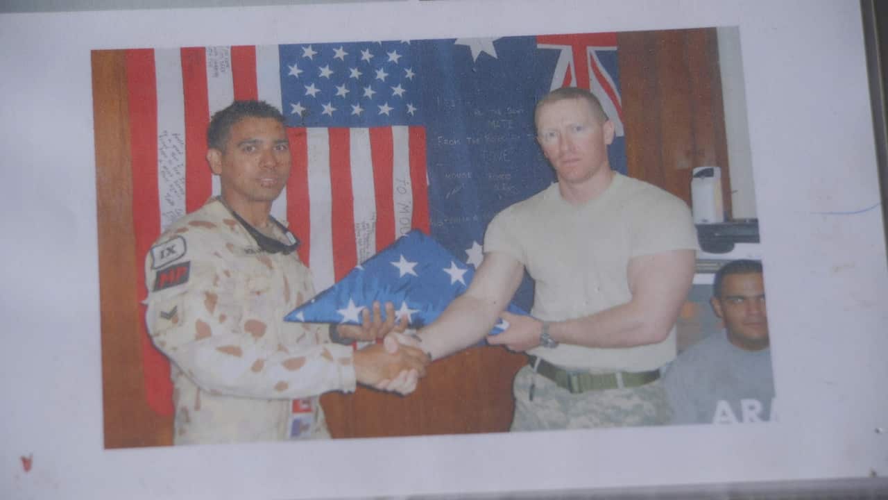 Colin says his military experience helps with business discipline.