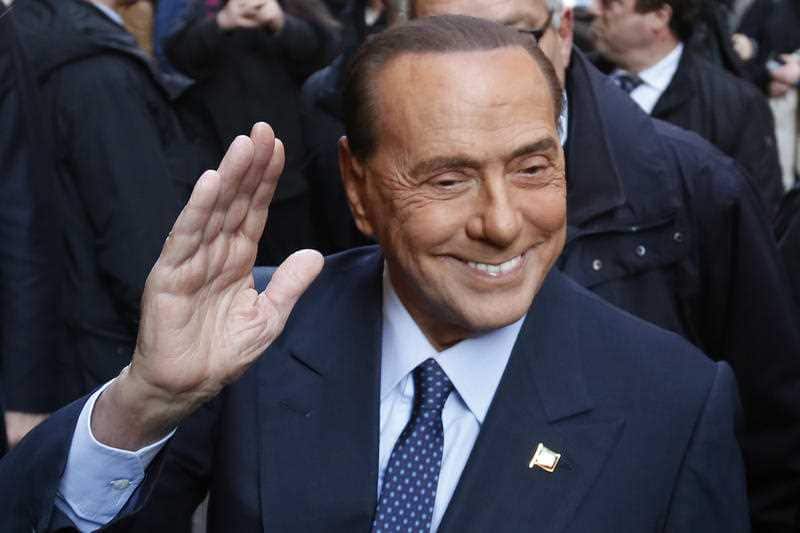 Former Italian prime minister Silvio Berlusconi was rushed to hospital.