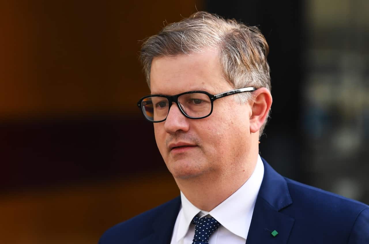 File: National Australia Bank Chief Customer Officer Andrew Hagger