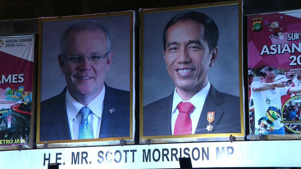 A billboard in Jakarta.