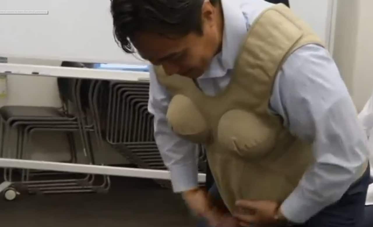 Male-only baby care classes