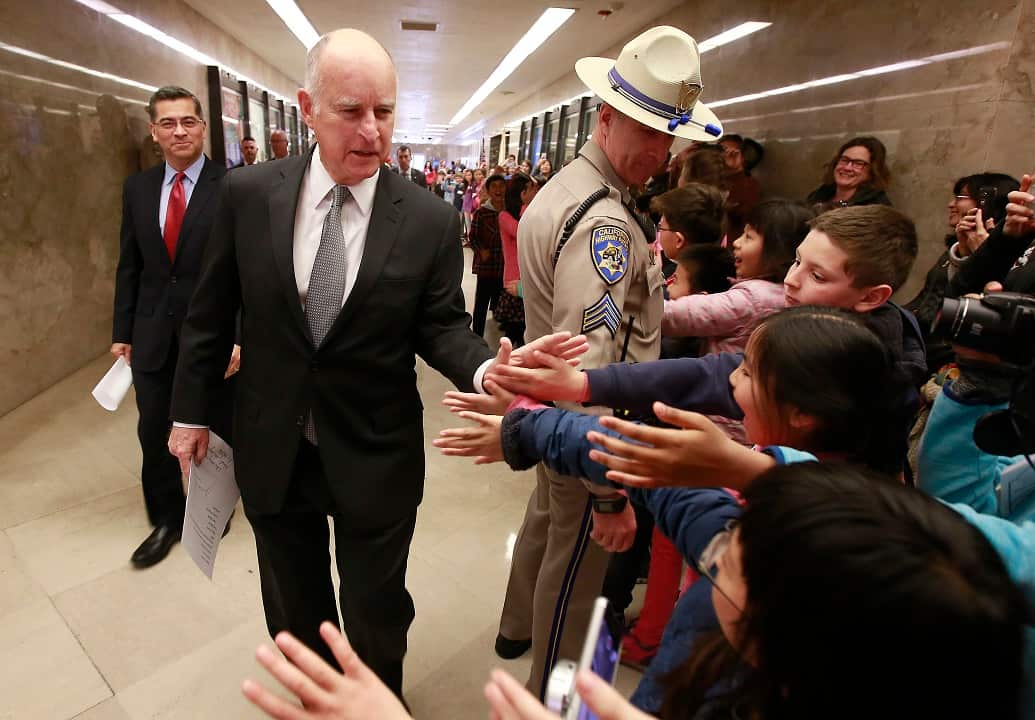"Pardons are not granted unless they are earned," California Governor Jerry Brown's said in a statement.