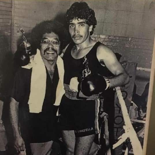 Jock Austin (left)