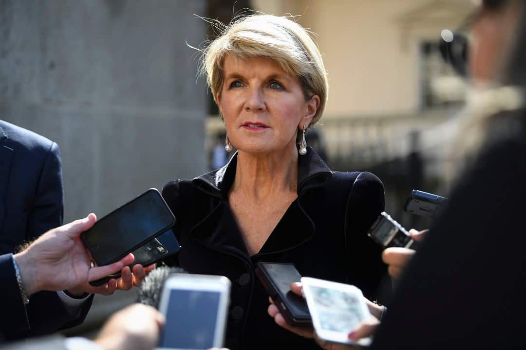 Australian Foreign Minister Julie Bishop denied the report.
