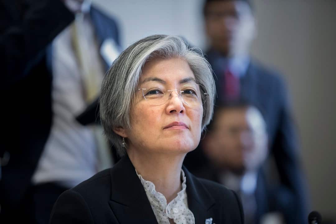 "I think we're cautiously optimistic that the talks will happen": Foreign Minister of South Korea Kang Kyung-Wha.
