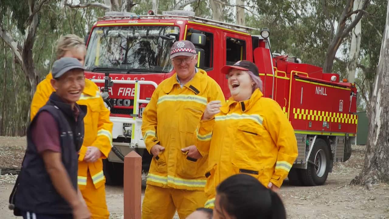 Bushfire awareness in Nhil, Adelaide.