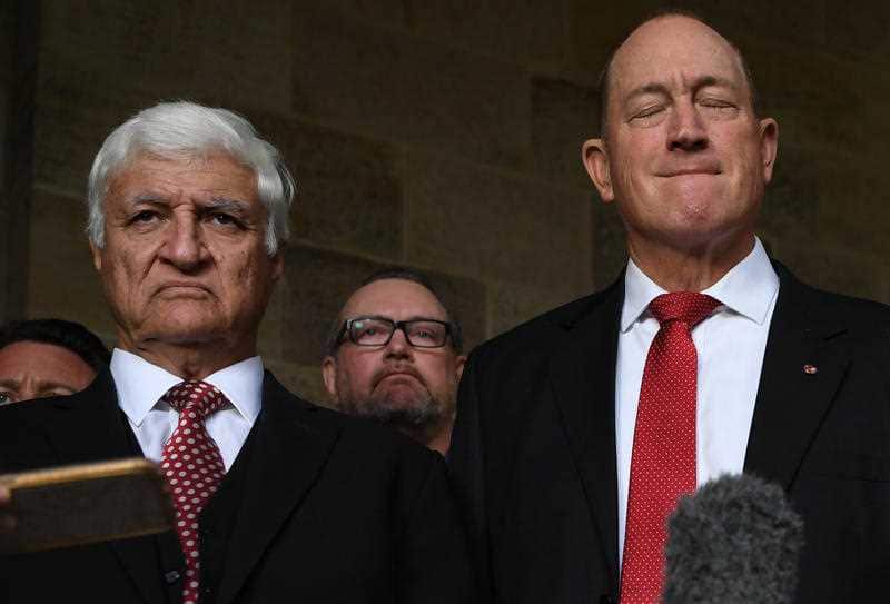 Bob Katter has distanced himself from Senator Fraser Anning's comment on White Australia.