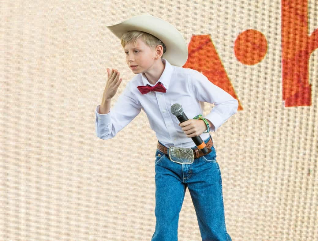 Mason Ramsey performs at Coachella Music & Arts Festival at the Empire Polo Club on Friday, April 13, 2018
