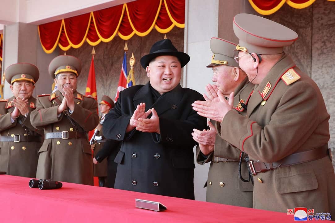 The North Korean leader Kim Jong-un hasn't held back in his criticism of Donald Trump saying "a frightened dog barks louder".