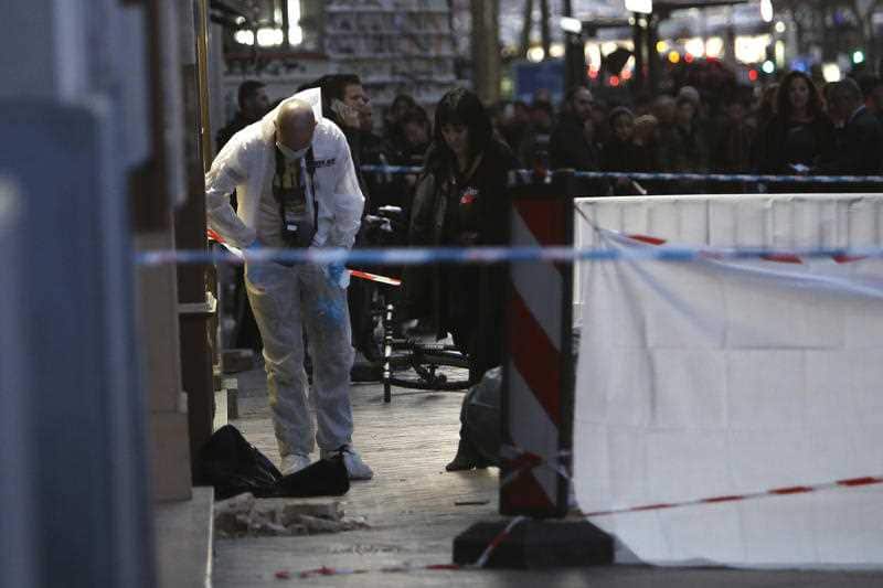 Police say the attack was "not politically motivated".