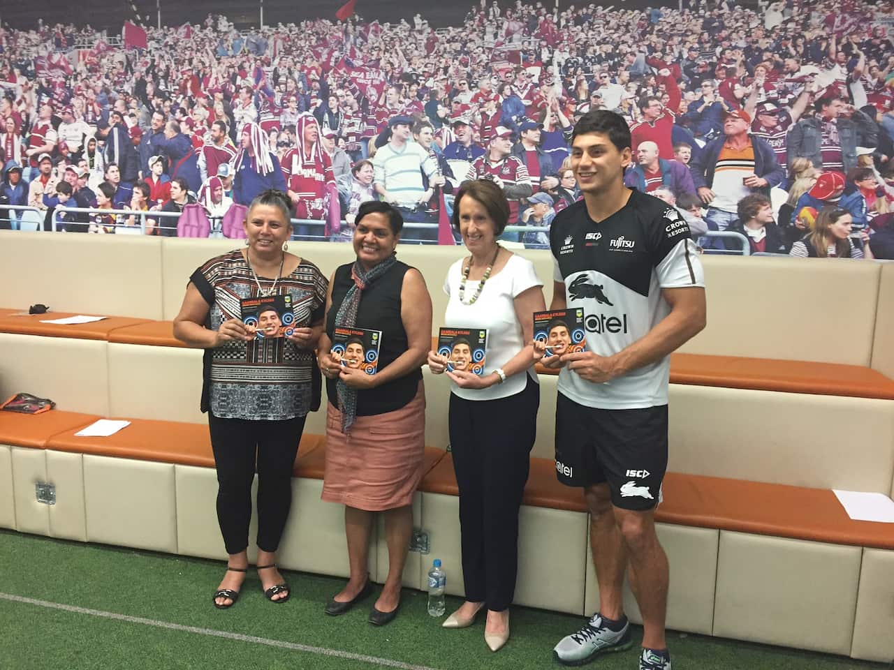 NRL Rugby League Reads book launch