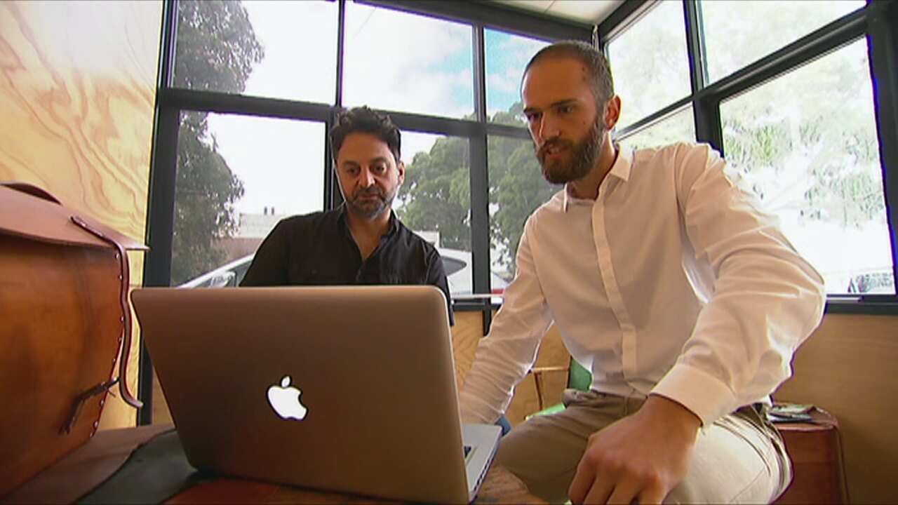 Jason Raftopoulos (left) and Alexandros Ouzas (right)