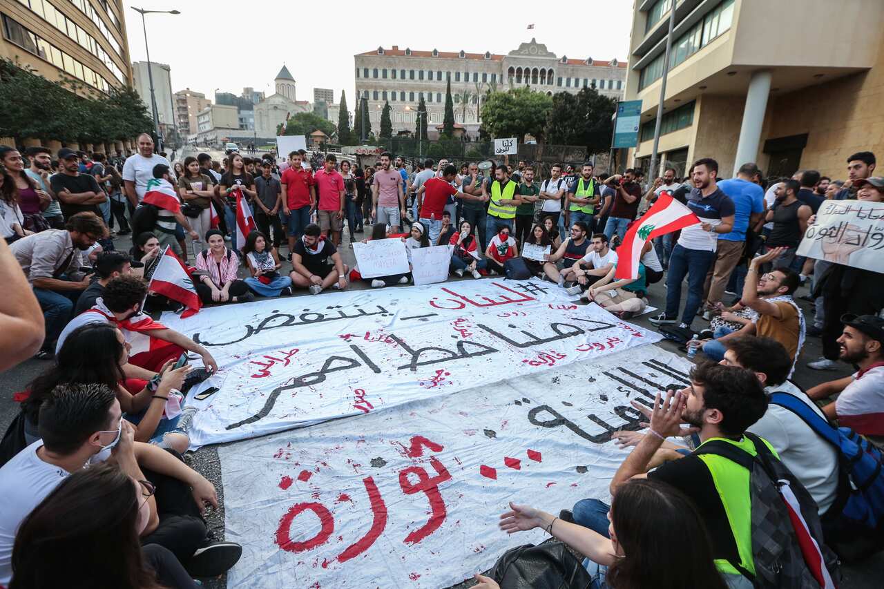Moves by the Lebanese government have so far done little to placate hundreds of thousands of protesters.