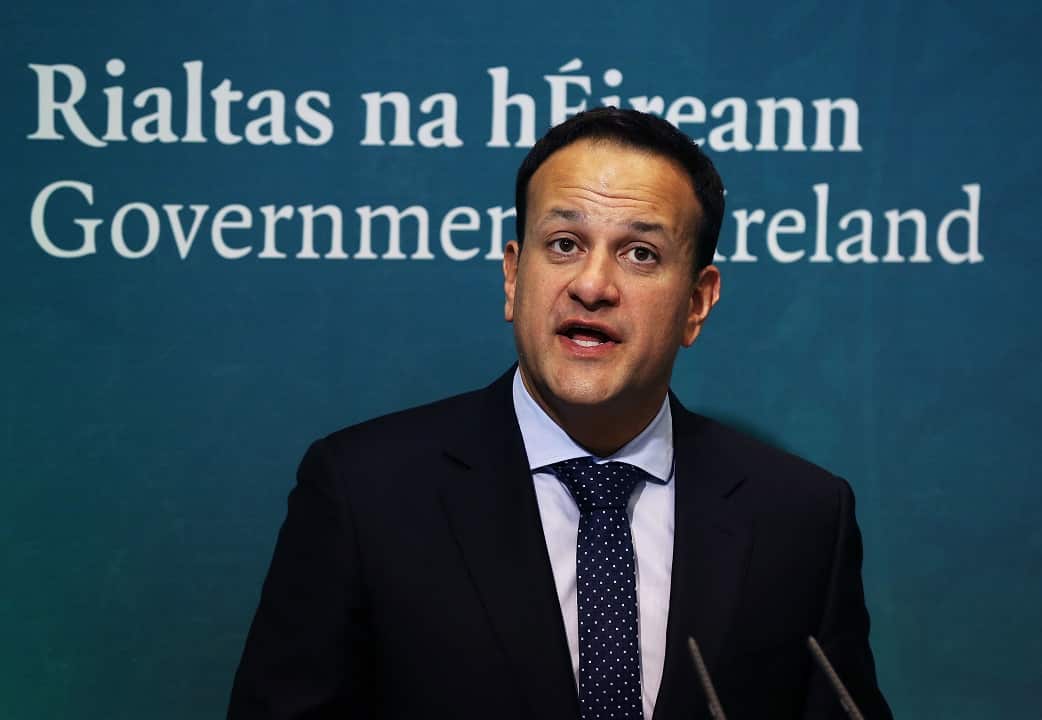 "We feel we have to share that information with the people who were affected": Prime Minister Leo Varadkar.