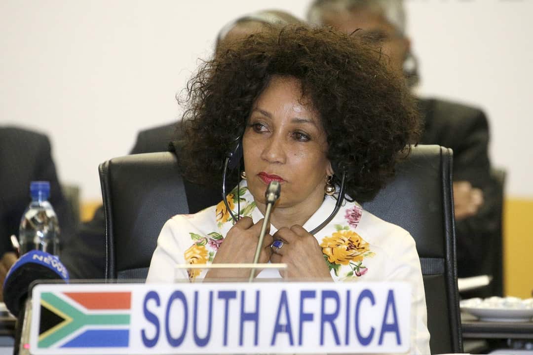 Foreign Minister Lindiwe Sisulu 