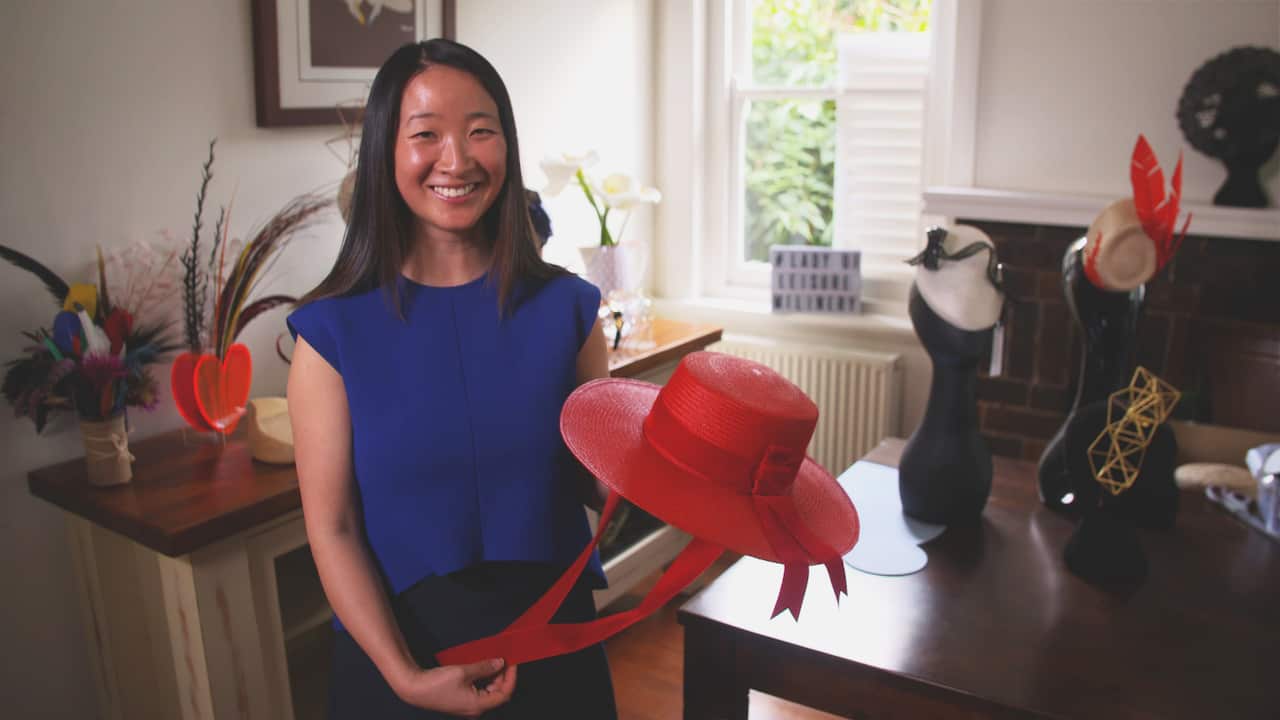 Lady of leisure Millinery founder Lisa Leverington