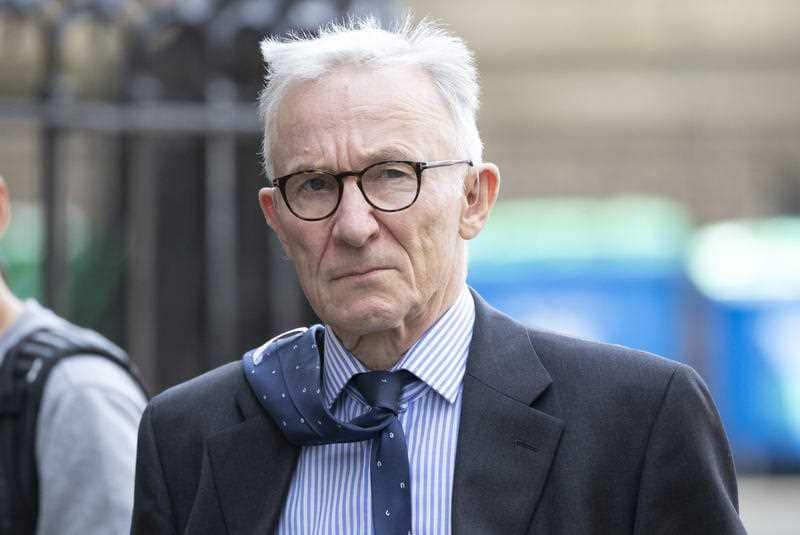 Lord Doherty outside the Court of Session in Edinburgh where oversaw the legal bid.