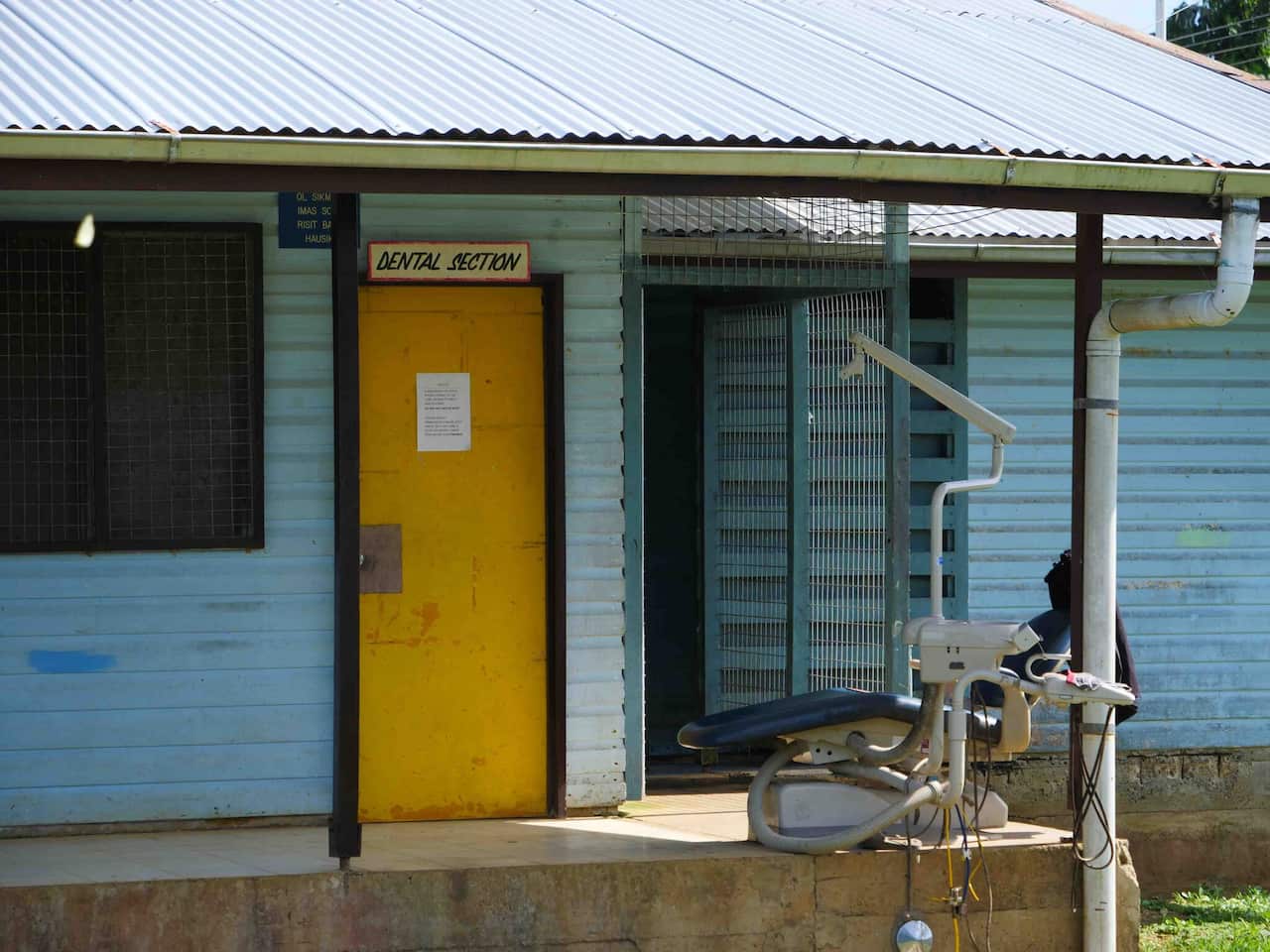 Lorengau General Hospital, which Amnesty International says is struggling to provide adequate care for refugees.
