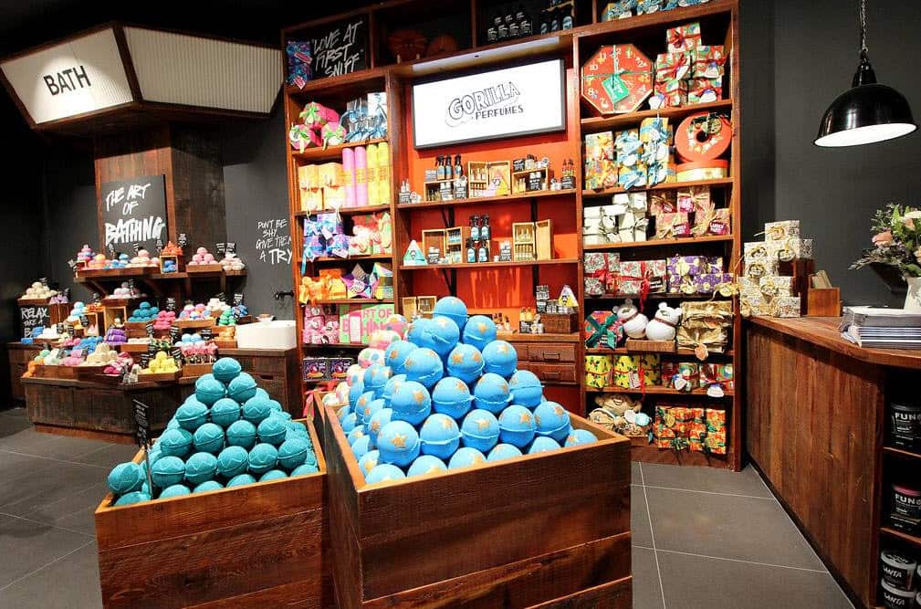 A Lush Australia store.