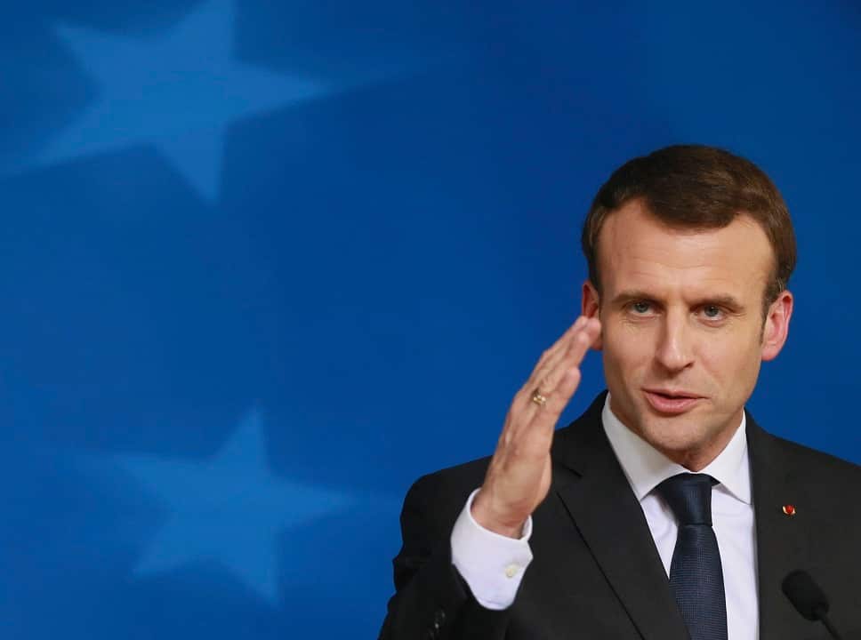 France's President Emmanuel Macron.