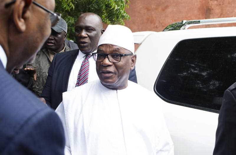 Malian President Ibrahim Boubacar Keita.