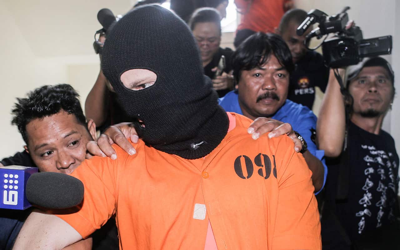 The 35-year-old was arrested on December 4 after allegedly being caught with drugs at the airport, and could face the death penalty.