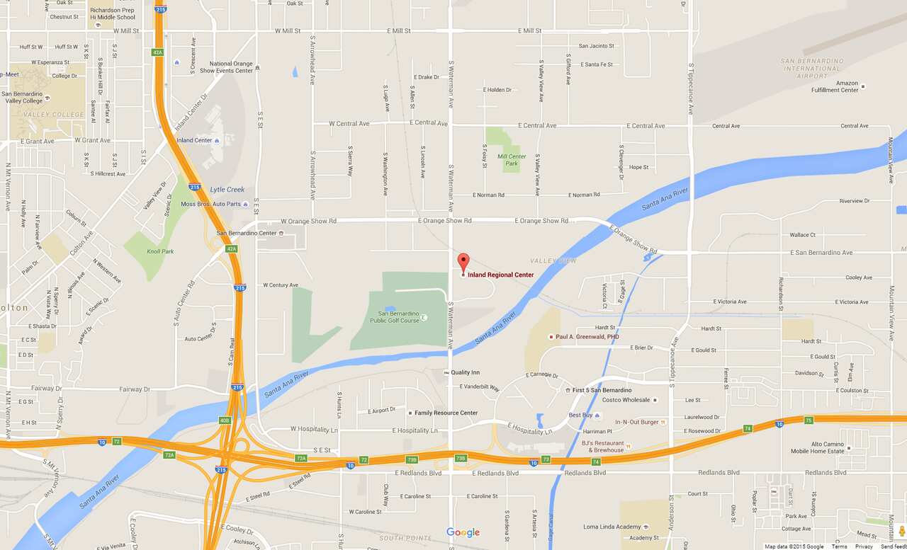 The scene of a mass shooting at San Bernardino in California. (FILE)