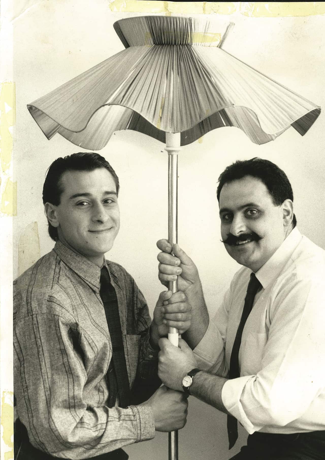 Marios owners Mario Maccarone and Mario De Pasquale.