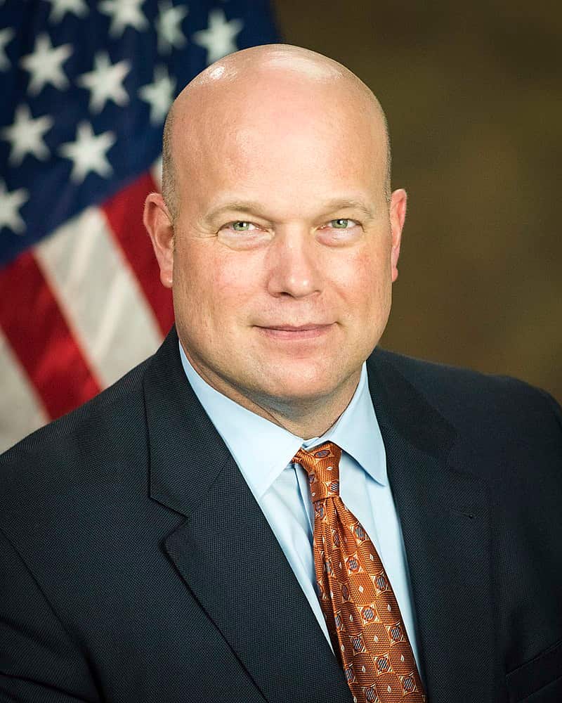 Matthew Whitaker is replacing his former boss, Jeff Sessions.
