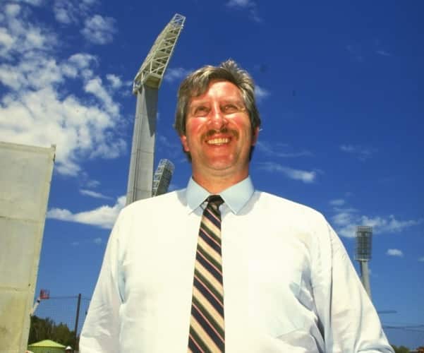 File image of Walker during his commentating days, Taken by Adrian Murrell 