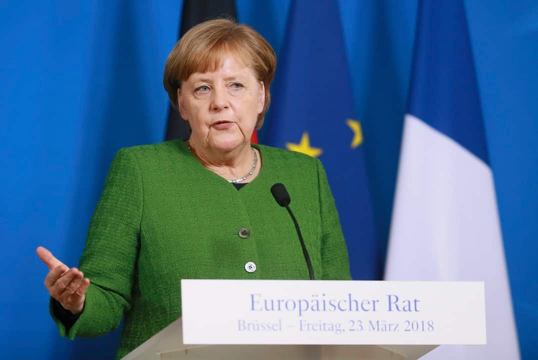 Germany's Chancellor Angela Merkel.