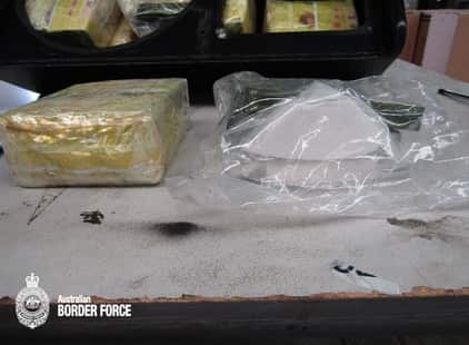 Almost 1.6 tonnes of methylamphetamine (ice) detected by ABF in stereo speakers from Thailand.