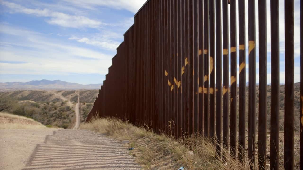 Border walls are already along much of the US-Mexico border.