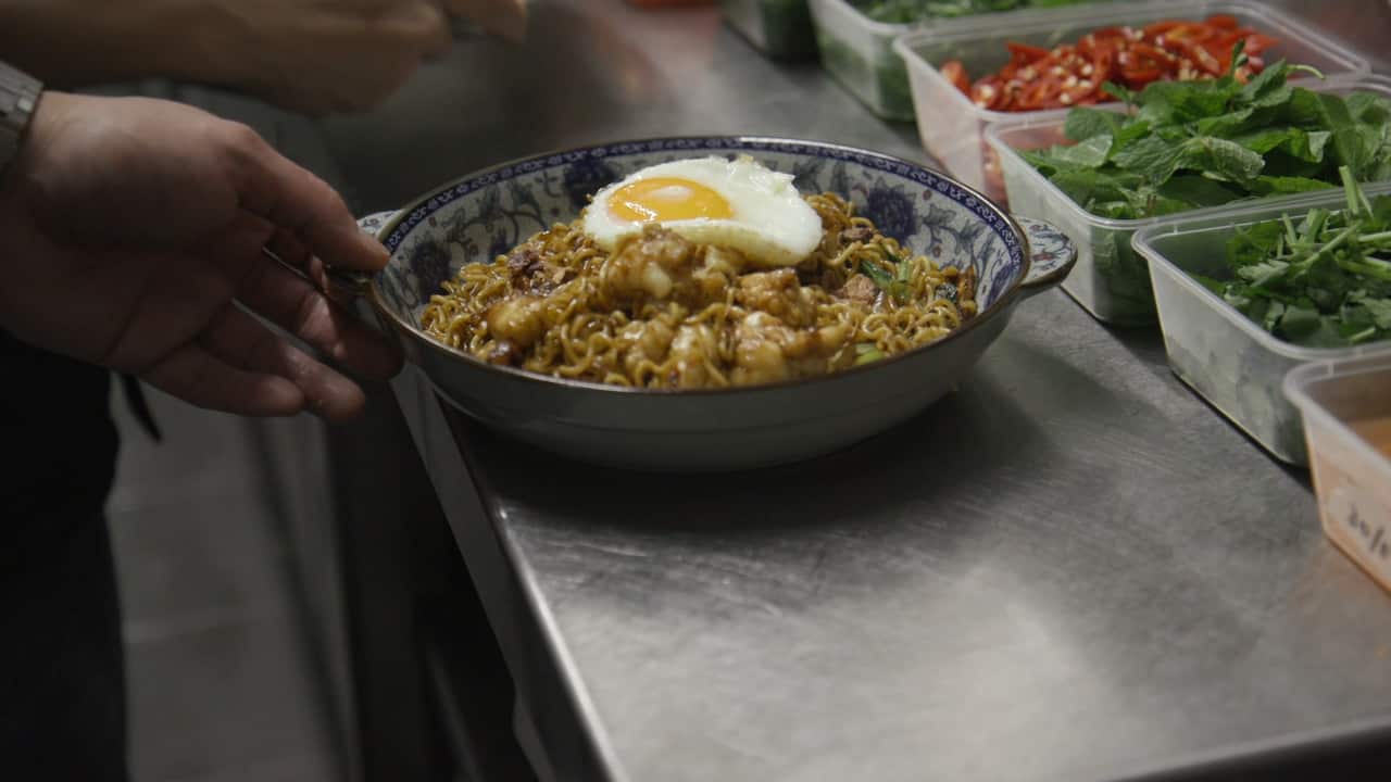 Ho Jiak's famous Lobster Indomee Goreng