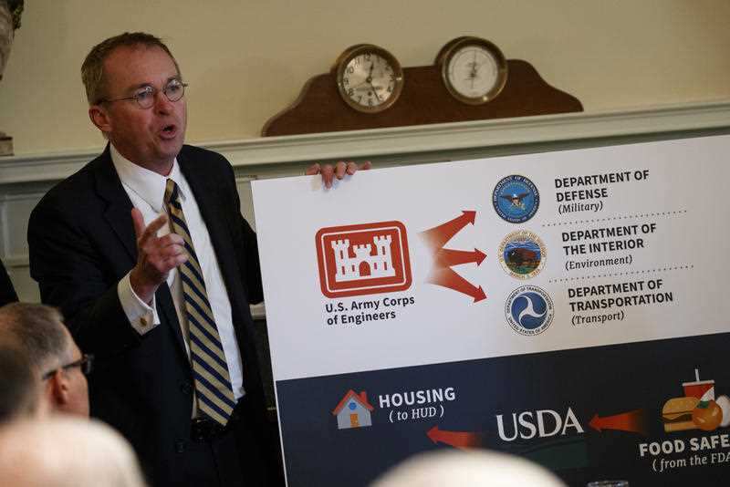 Mick Mulvaney has been floated as a possible contender.