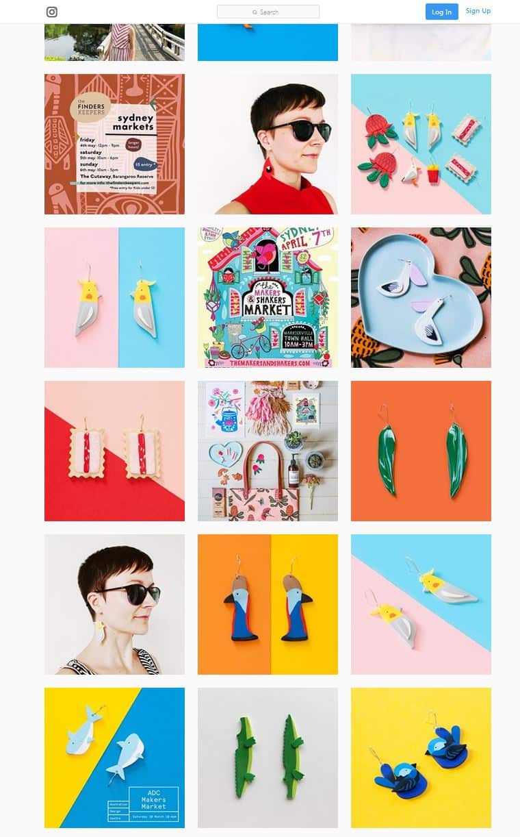 Molly Coombs Marr Instagram account