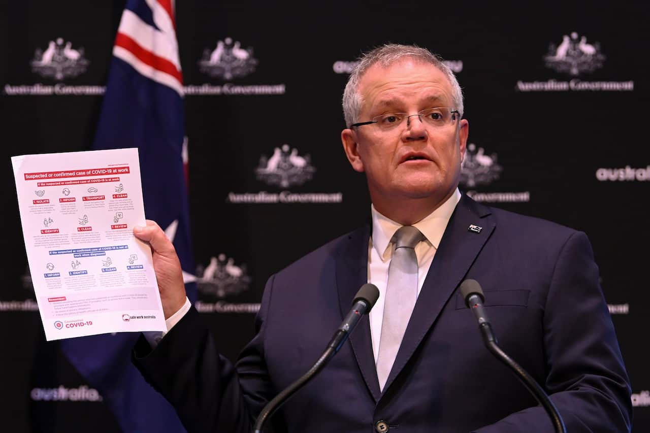 Australian Prime Minister Scott Morrison urged Australians to maintain their compliance with social distancing measures.