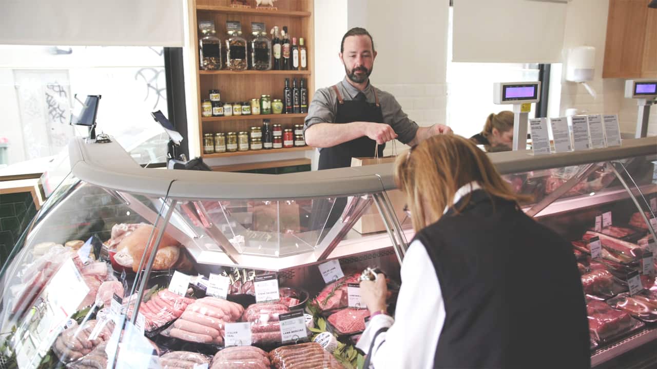Sydney-based butcher, Stephen Baillie owner of Mr Baillie + Co 