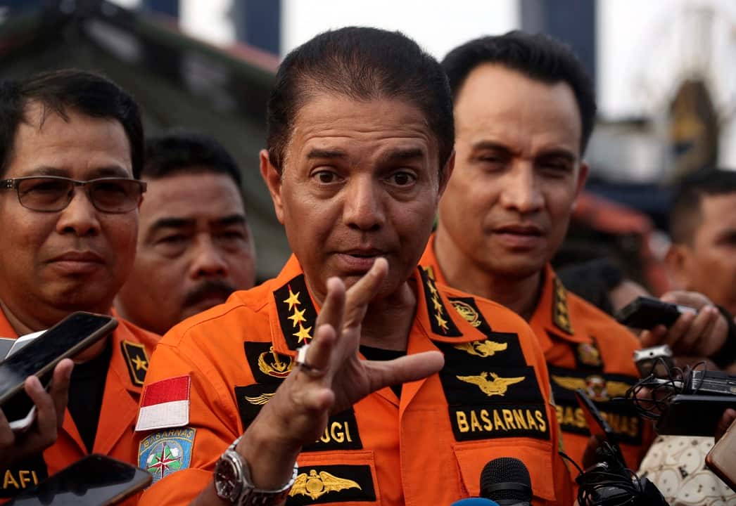 Chief of National Search and Rescue Agency Muhammad Syaugi.