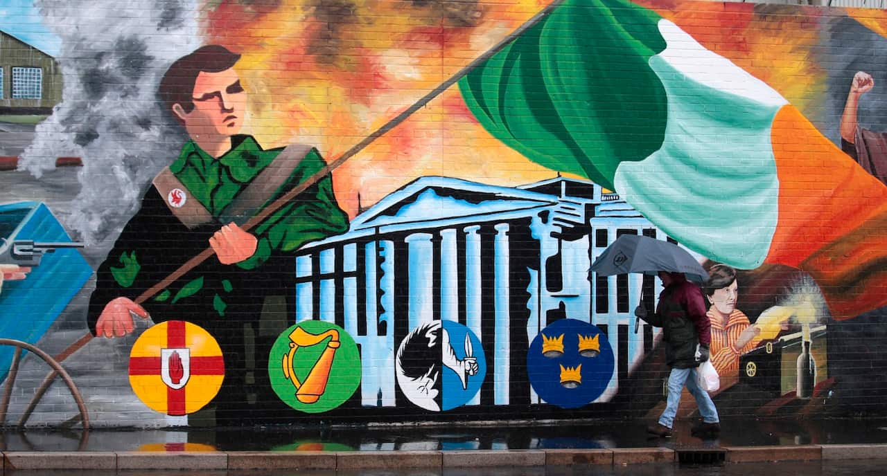 Belfast mural