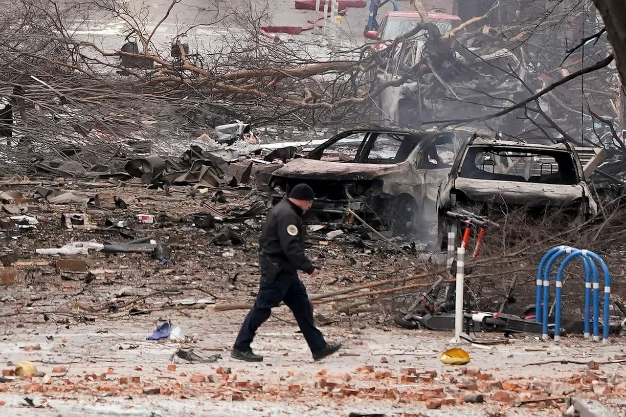 Buildings shook in the immediate area and beyond after the explosion.