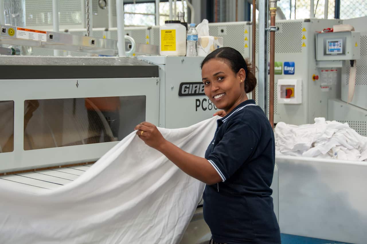 Ms Aradom has broadened her career options through working at Vanguard,
