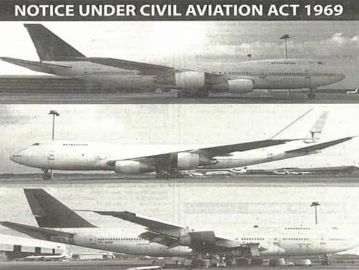 Parts of the advertisements in Malaysia's The Star and Sin Chew Daily newspapers.